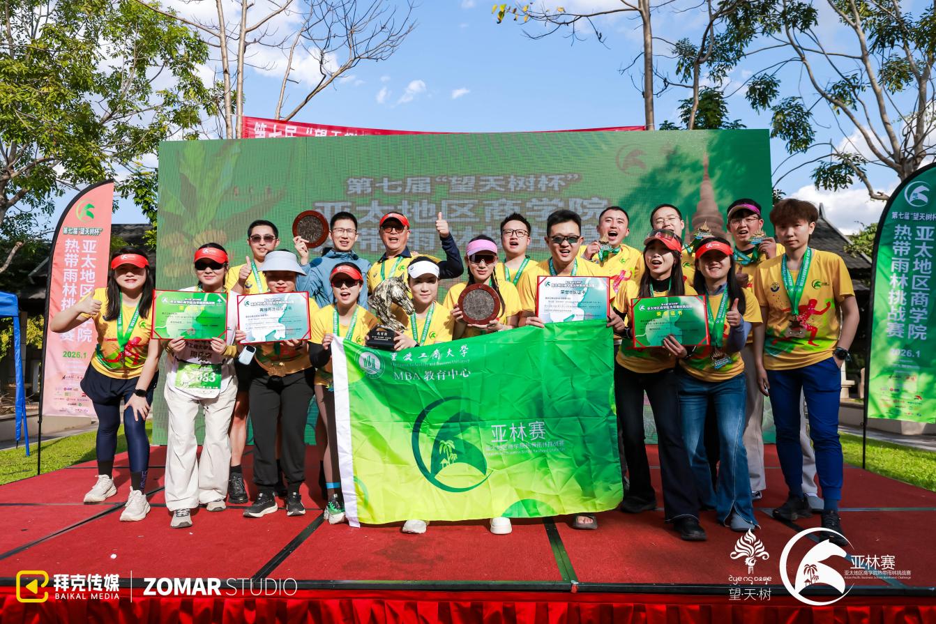 步履铿锵 赛场绽放——重庆工商大学乘风队勇夺第七届亚太地区商学院热带雨林挑战赛三项大奖